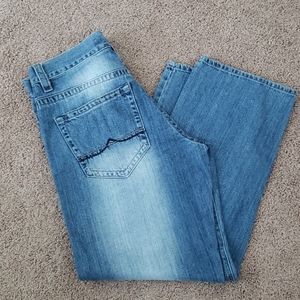Wide leg jeans